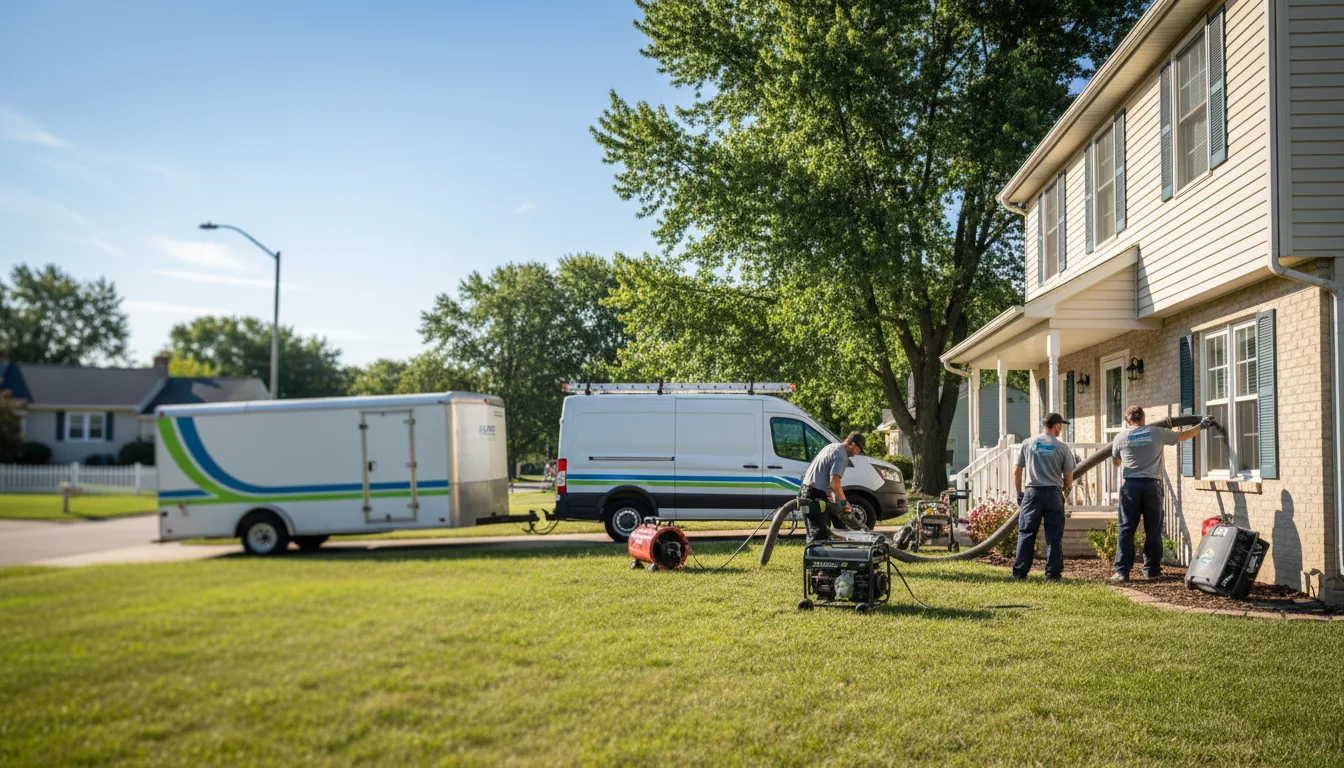 Flooded Basement Restoration And Cleanup With Repair in Shelby, IA near me